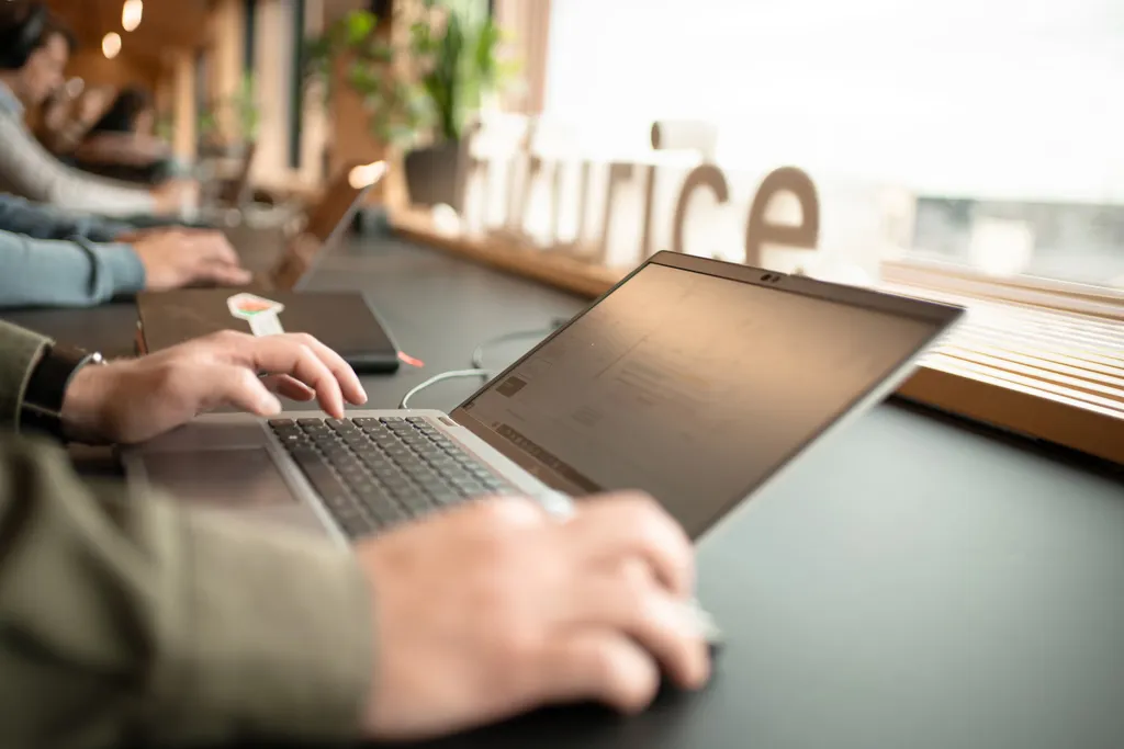 A Futurice team member at work